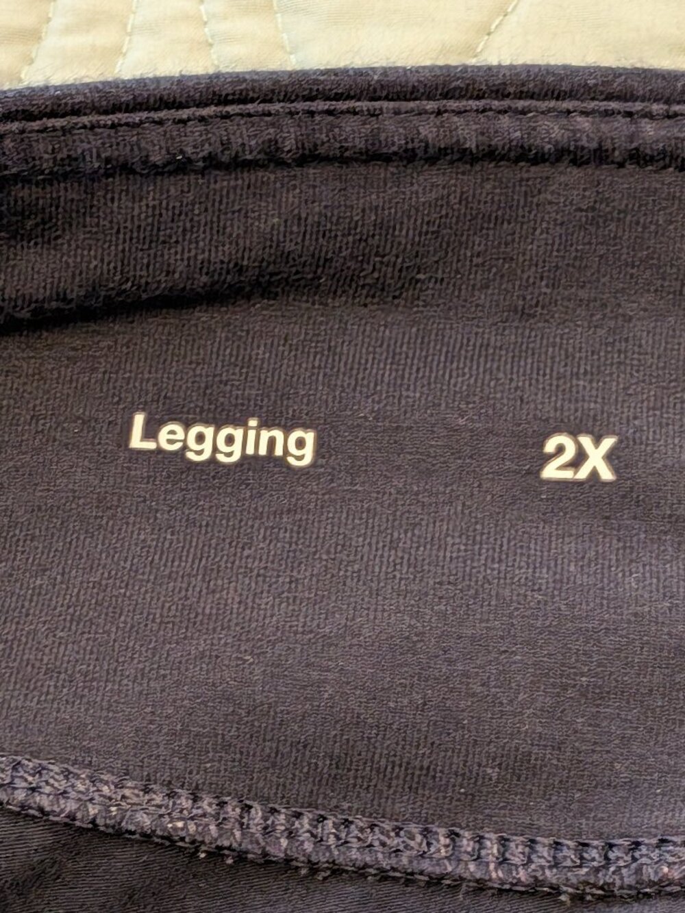 2 Pair of Plus Size Sonoma Goods For Life® Leggings - Picture 5 of 9